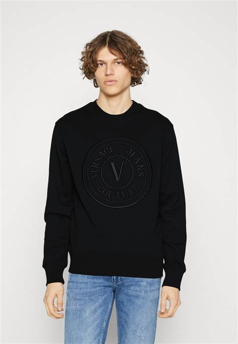 versace jeans couture sweatshirt black|versace jeans couture shirt vintage.